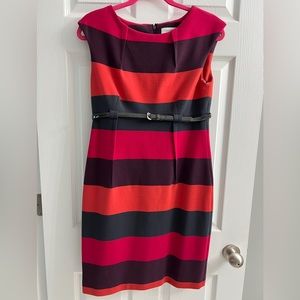 Striped Calvin Klein Dress